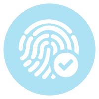 Background Check Fingerprint Icon